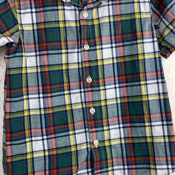 Carter’s poplin button down plaid shirt - Picture 2 of 6